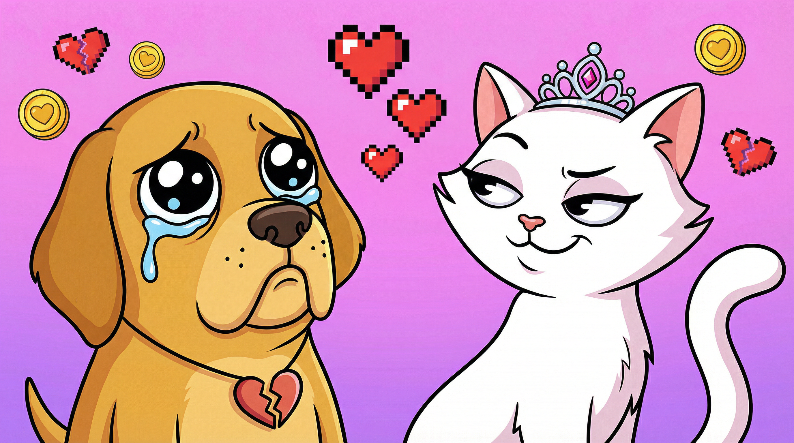FLIRTS Mascots - Dog and Cat